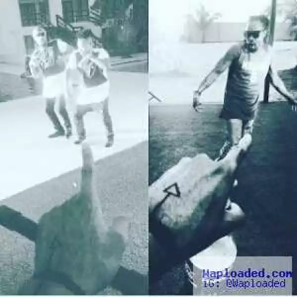 US-Nigerian Rapper, Wale, Shoots Music Video With Reekado Banks In Lagos
